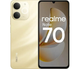 Смартфон Realme Note 70 6/128Gb, золотой