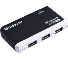 USB-концентратор Defender Quadro Infix USB 2.0, 4порта