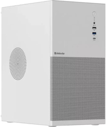 Корпус mATX без БП Defender Apex Metal, белый Корпус mATX без БП Defender Apex Metal, белый