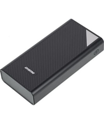 Портативный аккумулятор Digma DGP-30000-4U, 30000мAч, черный