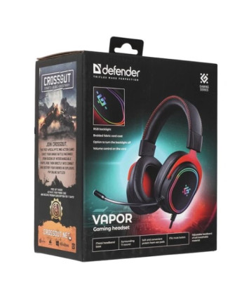 Гарнитура игровая Defender Vapor 7.1, черный
