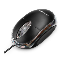 Мышь проводная Гарнизон GM-100, черный, USB
