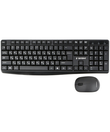 Беспроводной набор клавиатура + мышь Gembird KBS-9300