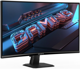 Монитор 27" GIGABYTE GS27FC, (180Hz), изогнутый, черный
