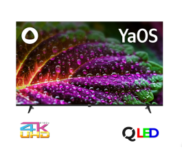 Телевизор QLED 65" BBK 65LED-9220/UTS2C (B), 4K Ultra HD, 60 Гц, SMART TV, Яндекс.ТВ, черный