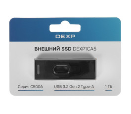 Внешний SSD DEXP C500A 1TB (DEXP1CA5) USB Type-A 3.2 Gen 2