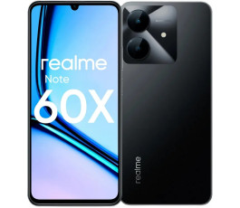 Смартфон Realme Note 60X 3/64Gb, черный