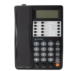 Телефон проводной RITMIX RT-495, черный
