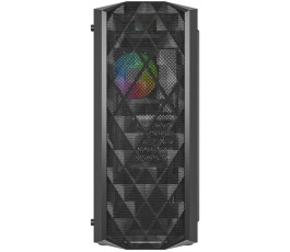 Корпус ATX без БП Powercase Diamond Mesh LED (CMDM-L1)