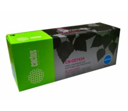 Картридж совместимый Cactus CS-CE743A (CLJ CP5220/ 5225/ 5225N/ 5225DN) M, 7,3K