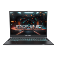 Ноутбук GIGABYTE G6 KF (KF-H3KZ853KD) 16", IPS, i7-13650H/16/512/RTX4060, черный