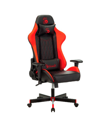 Кресло игровое A4Tech Bloody GC-870 черный/красный
