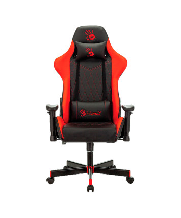 Кресло игровое A4Tech Bloody GC-870 черный/красный