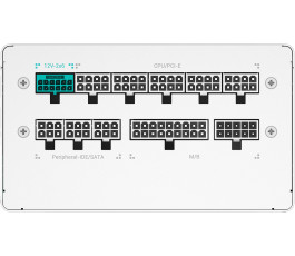 Блок питания 750W DeepCool/GamerStorm PQ750G, 80+ Gold, модульный, белый