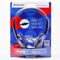 Наушники Defender Aura 101, черный