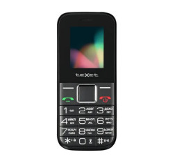 Мобильный телефон teXet TM-206, черный