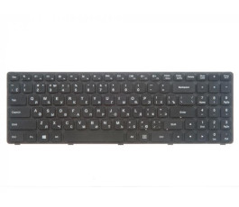 Клавиатура для ноутбука Lenovo Ideapad 100-15IBD, 100-15IBY, 300-15, B50-80, B50-50, черная с рамкой