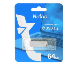 Флеш накопитель 64Gb USB 3.2 Netac UM1 (NT03UM1N-064G-32PN)