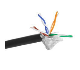Кабель внешний витая пара Бухта 100м SkyNet Standart FTP5e 4pr ( 0.48mm) медь CSS-FTP-4-CU-OUT/100