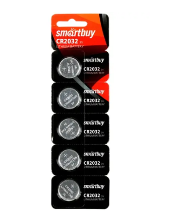 Батарейка Smartbuy CR2032/5B 5шт