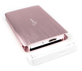 Контейнер для жесткого диска 2,5" USB 3.0 Gembird EE2-U3S-65 SATA розовое золото