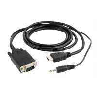 Переходник (видеоконвертер) HDMI -> VGA Cablexpert A-HDMI-VGA-03-10 3м