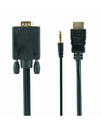 Переходник (видеоконвертер) HDMI -> VGA Cablexpert A-HDMI-VGA-03-10 3м