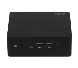 Мини ПК DEXP MINI ENTRY (Intel N100, 16 ГБ DDR4, SSD 512 ГБ, Windows 11 Pro, 2 x HDMI, Wi-Fi, Blueto