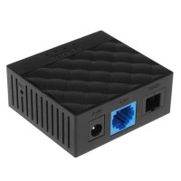 Оптический однопортовый сетевой терминал Tenda HG1, SC/UPS, черный