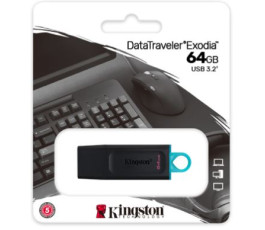 Флеш накопитель 64Gb USB 3.2 Kingston DataTraveler Exodia