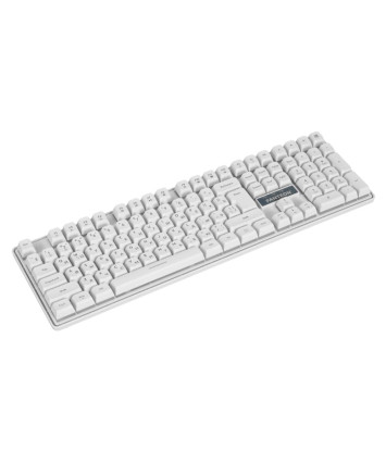 Клавиатура игровая с подсветкой PANTEON M187 USB, белая