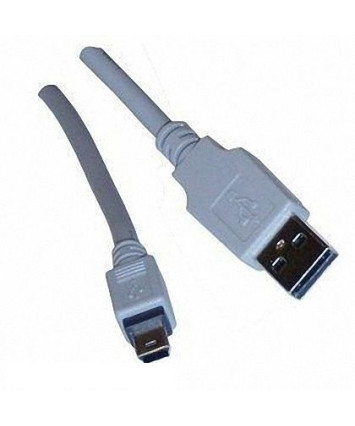 Кабель miniUSB 2.0 Gembird 1.8m Gray CC-USB2-AM5P-6