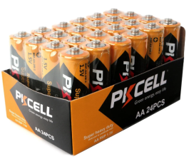 Батарейка PKCELL R6P-4S-24, 24 шт пленка