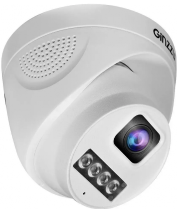 IP Камера видеонаблюдения Ginzzu HID-4301A, IP 4.0Mp, 3.6mm, IR 20м, IP66, пл.мет.