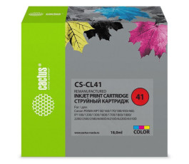Картридж совместимый Cactus CS-CL41, цветной