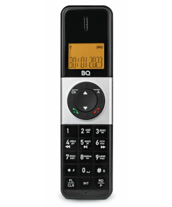 Радиотелефон (DECT) BQ-1865, черный-белый