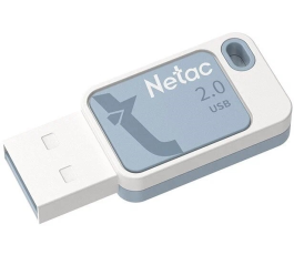Флеш накопитель 64Gb USB2.0 Netac UA31 (NT03UA31N-064G-20BL), голубая