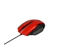 Мышь проводная Jet.A Comfort OM-U54 красная, USB
