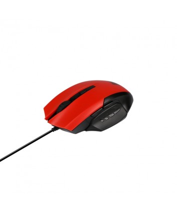 Мышь проводная Jet.A Comfort OM-U54 красная, USB
