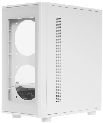 Корпус mATX без БП Ginzzu CL412, белый