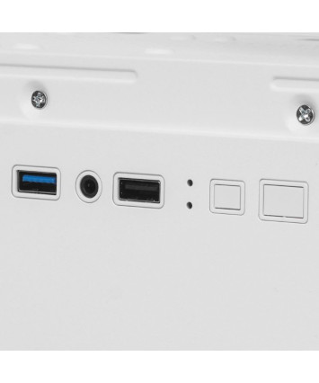 Корпус mATX без БП Ginzzu CL412, белый