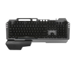 Клавиатура игровая с подсветкой PANTEON M401S RGB LIGHT, USB, чёрная