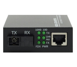 Медиаконвертер BZ-MC-1G-WDM-B-20-S 1000Mbit/s WDM 1550/1310нм 20км