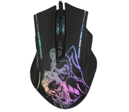 Мышь игровая PANTEON MS85, RGB, черный (117)