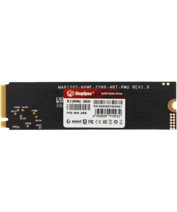 Накопитель SSD M.2 NVMe 256Gb Kingspec NX-256 Накопитель SSD M.2 NVMe 256Gb Kingspec NX-256