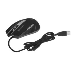 Мышь проводная игровая Гарнизон GM-730G "Астерион", черный, USB