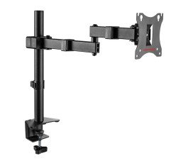 Кронштейн для мониторов ЖК Arm Media LCD-T01 15"-32", макс 7 кг,поворот и наклон, черный