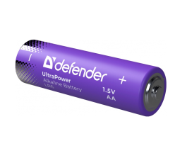 Батарейка Defender алкалиновая LR6-4BL AA, UltraPower, 4шт, в блистере