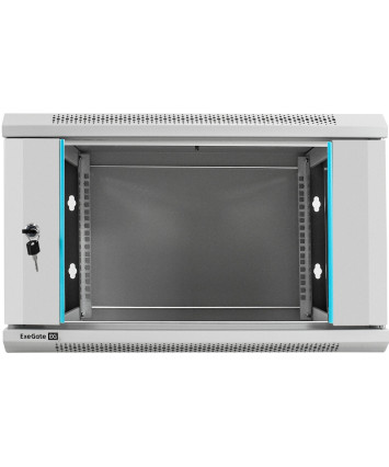 Шкаф телекоммуникационный 19" настенный 6U ExeGate EC-WM-6U.450.G.серый