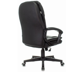 Кресло руководителя Бюрократ CH-868N черный эко.кожа крестов. пластик